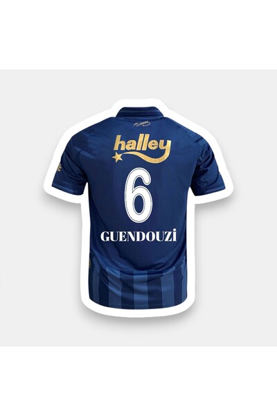 Quaxram GUENDOUZİ-6 Fênerbâhçe POLO YAKA 25-26 Sezon Yetişkin Futbol Forması ...