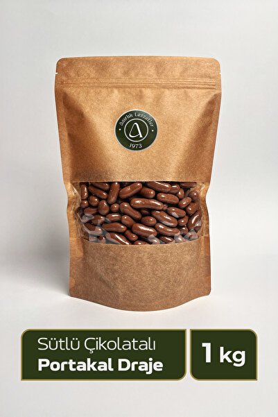 Asırlık Lezzetler Sütlü Çikolatalı Portakal Draje - Kahve Yanı Lüks İkramlık 1kg