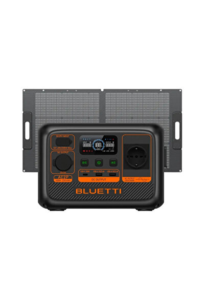 Bluetti AC2P 230.4Wh + 100W Güneş Paneli Taşınabilir Güç Kaynağı