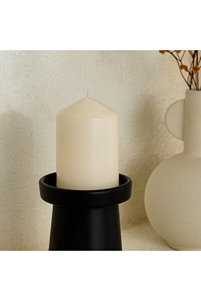 Home Box شمعة لونا عمودية غير معطرة - 48 ساعة