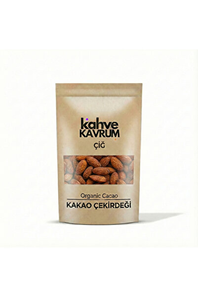 Kahve Kavrum Kakao Çekirdeği (Çiğ / Raw) – 100 gr - Isıl İşlem Görmemiş Doğal