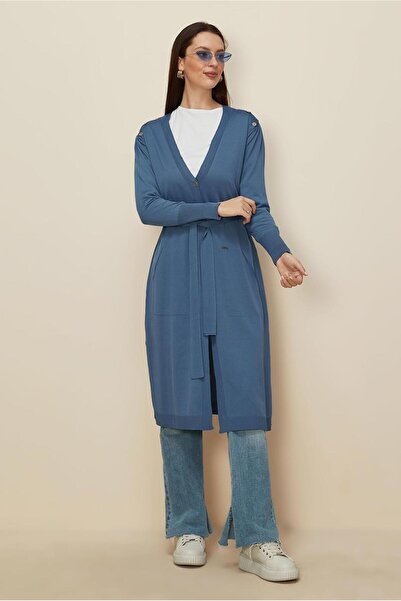 Alvina Tricot Cardigan with Belt 45001