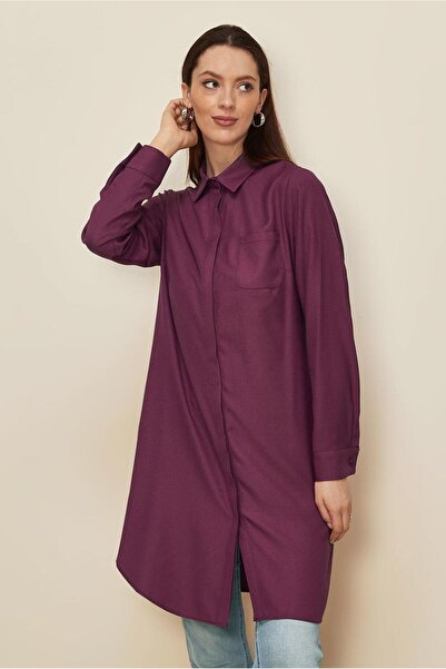 Alvina SHIRT COLLAR TUNIC 44344