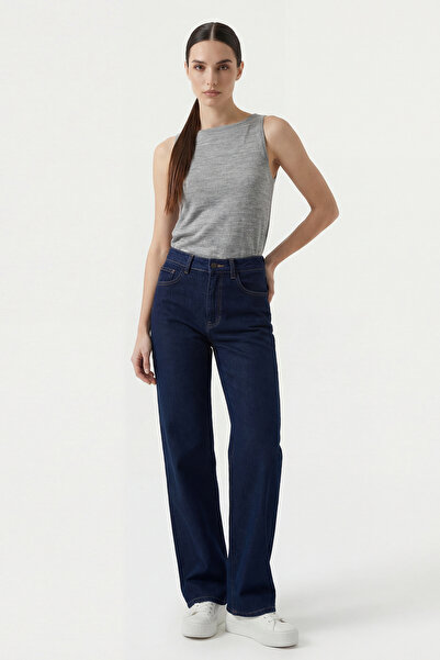 Modamorfo Women's Strappy Knitted Tank Top 15935 - Gray