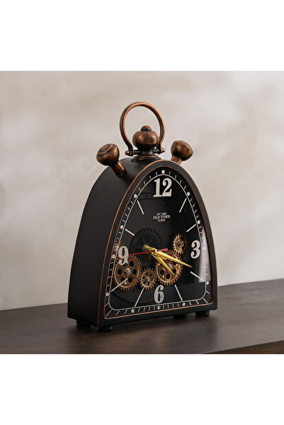Home Box Maverick Vintage Box Table Clock - 22x8x32.5 cm