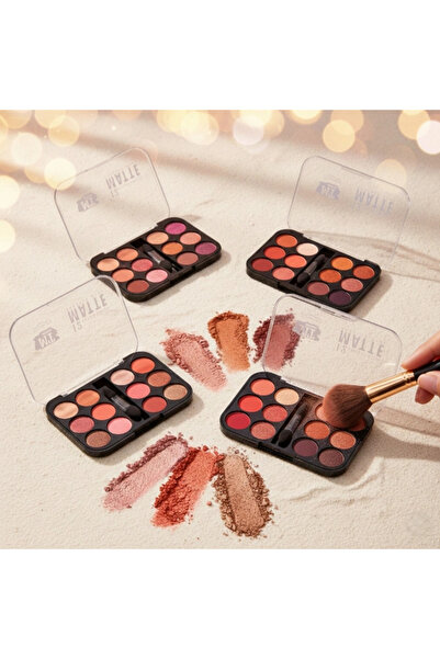 Epilons 12 Color Eyeshadow Palette - Set of 3