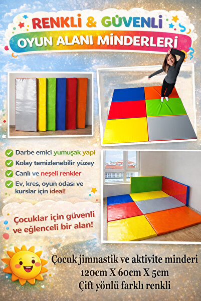 TATAMI Çocuk jimnastik ve Aktivite Minderi (120x60x5cm)