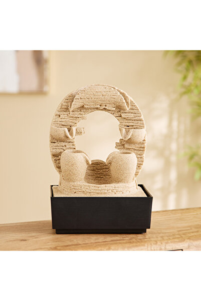 Generic Claro Modern Fountain with LED Light - 21x17x30 cm