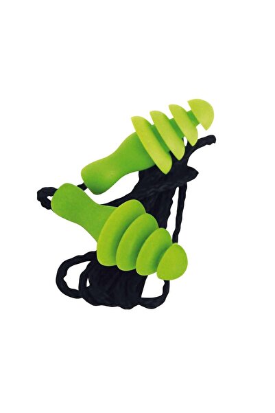 CERVA Dopuri de urechi + cutie, ED 4FIT (6 perechi) Verde deschis