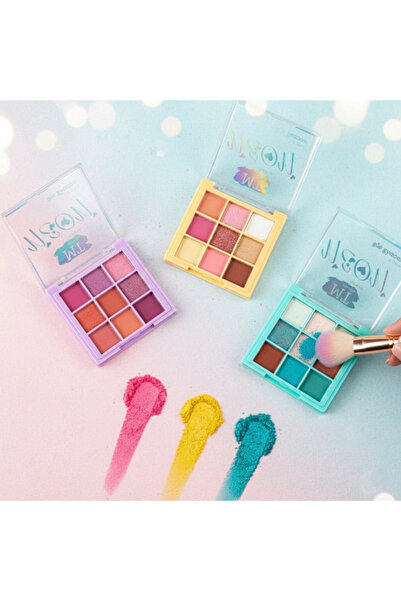 Epilons 9-Color Eyeshadow Palette - Set of 3