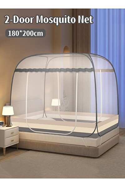 Generic 180*200CM Mosquito Net for Bed Bed Tent Mosquito Netting with Bottom ...