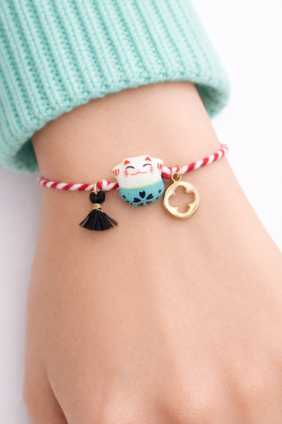 EL YAPIMI Martenitch Lucky Cat Bracelet