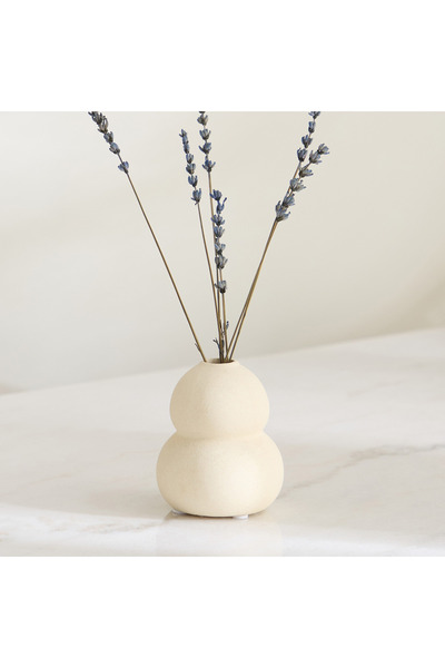 Home Box Sansa Roma Mini Ceramic Vase - 8.5x8.5x9.5 cm