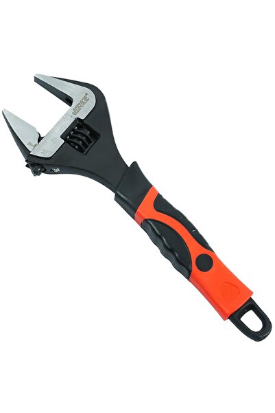 VERKE Adjustable wrench, 35mm handle 200mm, V86506,
