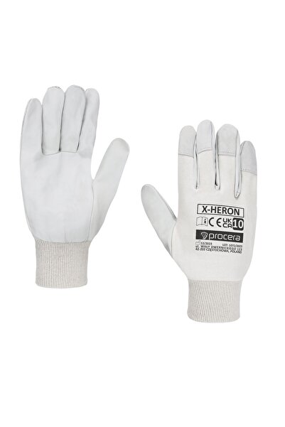 Procera Protective gloves, made of high-grip leather, X-HERON, 9