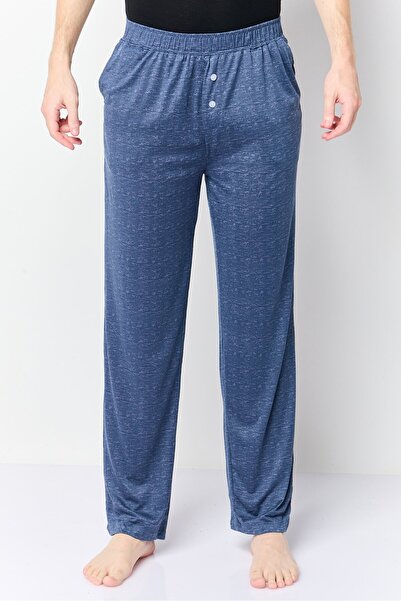 Frye Men Heather Pull On Sleepwear Pants, Blue