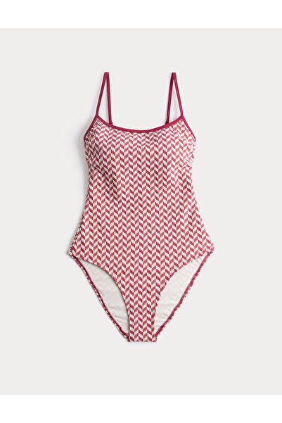 Marks & Spencer Jakarlı Dokulu Scoop Yaka Mayo