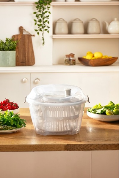 Karaca Container Salata Kurutcu Bej 4,40L