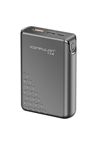 Konfulon STOROZDE A6Q 22.5W Usb 3.0 ve 20W Type-C Çıkışlı 10.000 mAh PD Power...