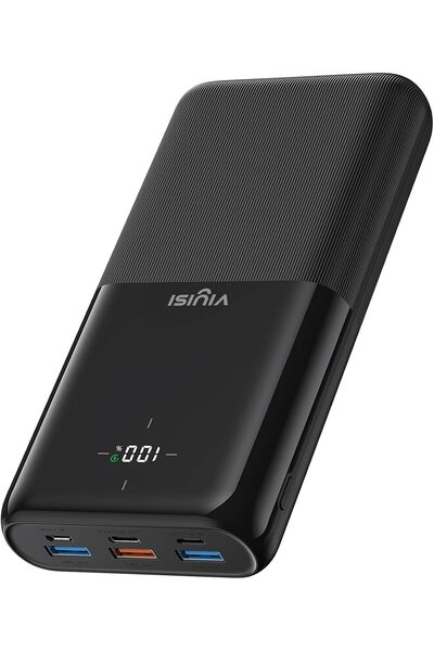 Generics Power Bank 30000 mAh Portable Charger 22.5W Fast Charging USB C Batt...