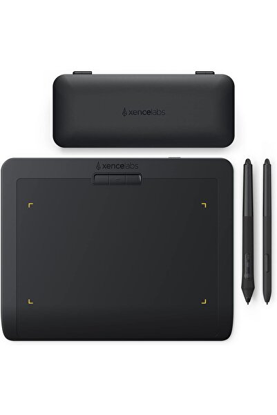 XENCELABS لوحة رسم صغيرة محمولة لاسلكية، لوحة رسم فائقة النحافة مزودة بقلمين ...