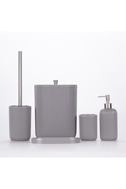 Selim Lydia Bathroom Set Gray