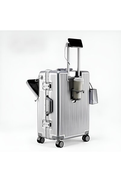 ZUIHAO حقيبة سفر محمولة، حقيبة سفر صلبة من البولي كربونات، أنيقة خفيف، مزودة ...