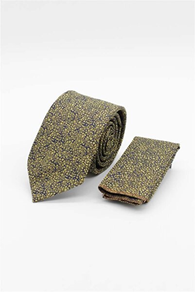 İmza Yellow Patterned 6 cm Tie