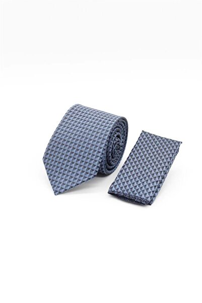 İmza Dark Blue Patterned 6 cm Tie