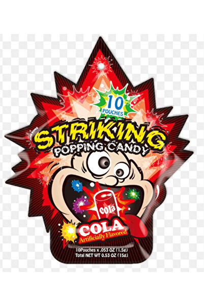 Striking Popping Candy Cola 45 x 15g