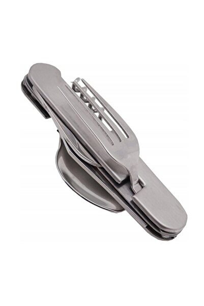 Other 6-in-1 Folding Military Camping Tool - Stainless Steel