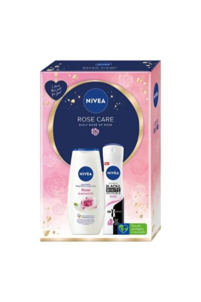 NIVEA WOMEN ROSE CARE SET (DEO 150ML+SHOWER GEL 250ML)