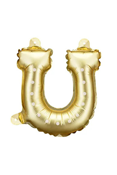 PartyBalloons Gold Foil Balloons for Horseshoe Garland