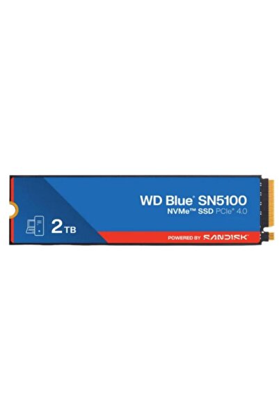 SanDisk SSD WD Blue SN5100 2TB, albastru și roșu