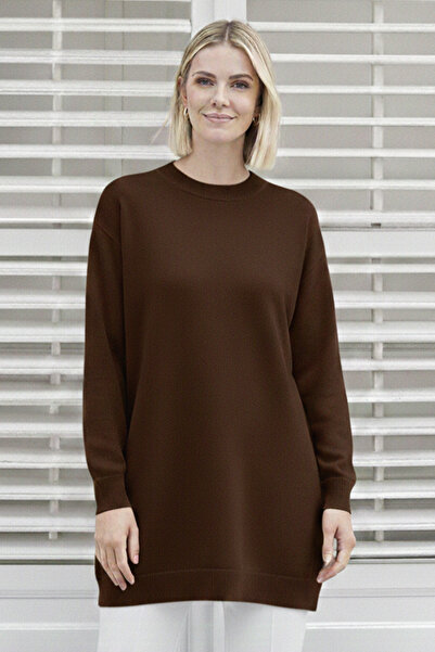 benguen Hijab Tunic N3177 Brown