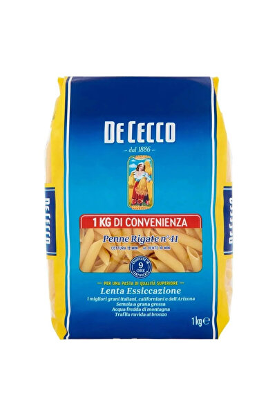 De Cecco Penne Rigate No:41 1000 Gr