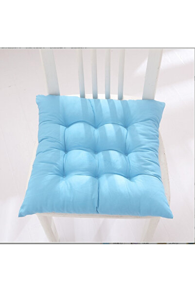 OEM Soft chair cushion, 38*38 cm. Light blue