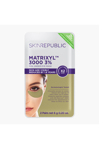Skin Republic 2-Piece 3% Matrixyl 3000 Foil Under Eye Patch Set