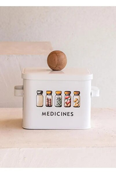 The Mia Storage İlaç Saklama Kabı 13x20x18 cm