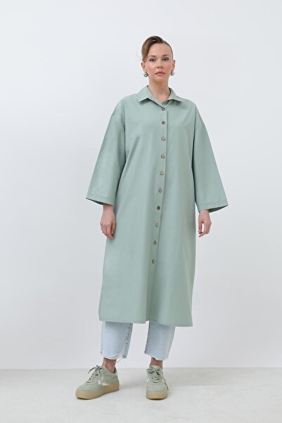 Loreen Rochie cămașă lungă pentru femei - 20656ELB - MINT