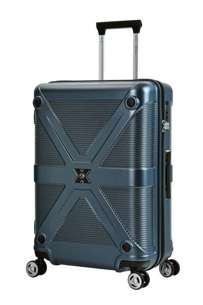 eminent Hard Case Travel Bag Medium Luggage Trolley Polycarbonate Lightweight...