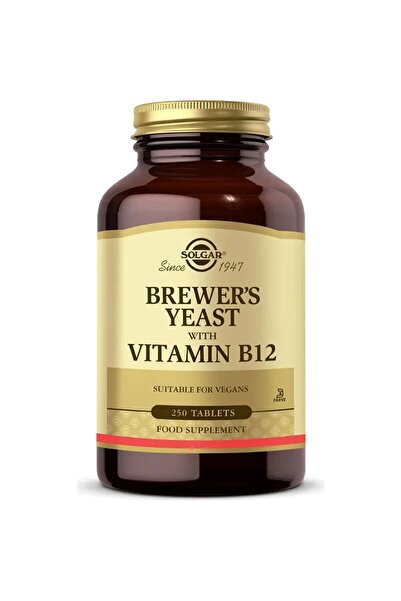 Solgar Brewer's Yeast with Vitamin B12 250 Tablet