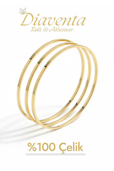 DİAVENTA TAKI VE AKSESUAR Garantili Günlük Kullanıma Uygun 14k Gold Orjinal D...