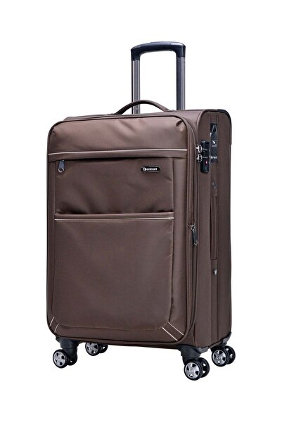 eminent Soft Shell Travel Bag Expandable Luggage Trolley for Unisex