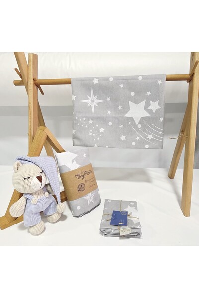 tiny plans Elastic Baby Sheet - Pillowcase Set 65X95 cm