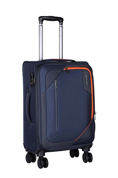 eminent Expandable Luggage Trolley Bag Soft Suitcase for Unisex Travel