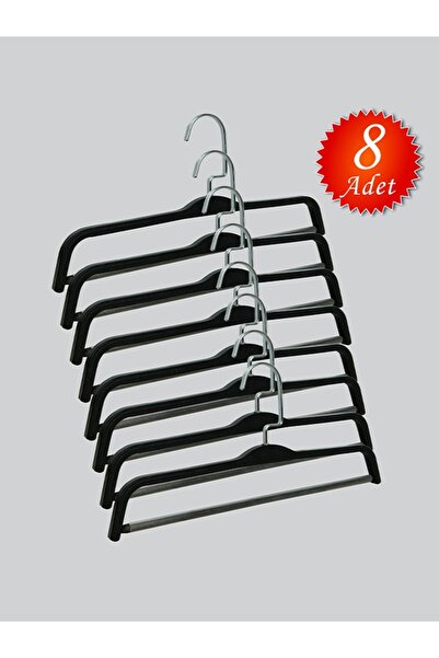 NYN Дерев'яні 8176 BARLI Lama Нікель Срібні гачки для брюк 8 штук