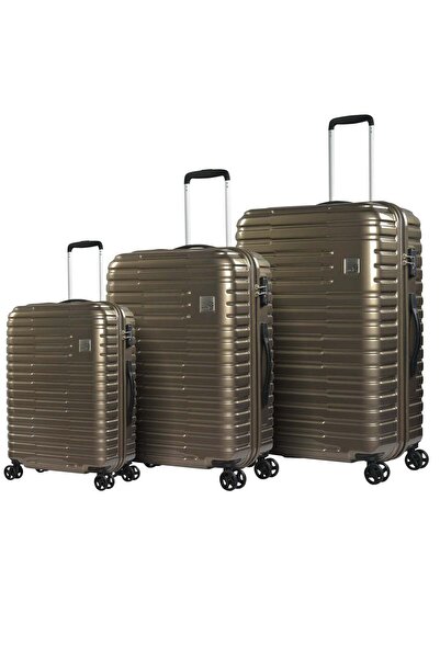 eminent Wheeled Unisex Hard Shell Trolley Luggage Set