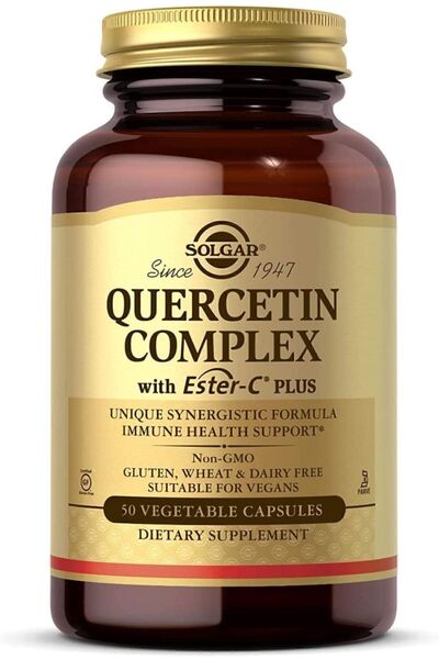 Solgar Gar Quercetin Complex 50 V Capsule