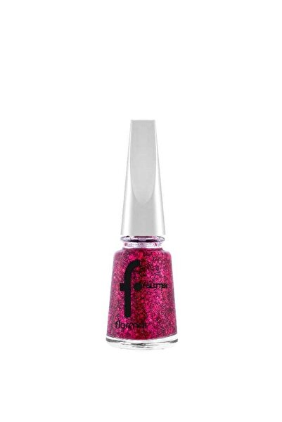 Flormar Glitter Nail Enamel New - 03 Ruby Light